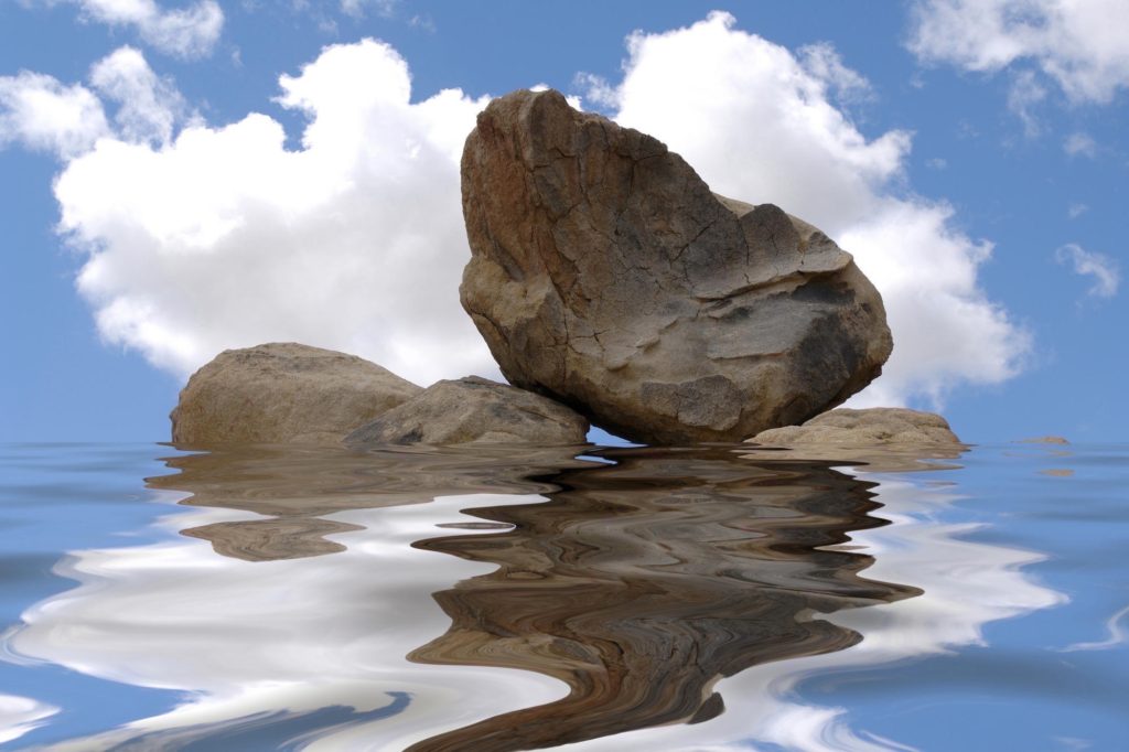 rock-ripple-reflection